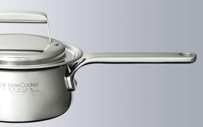 レインボークッカープレミアムⅡ 13センチ片手鍋 - 調理器具